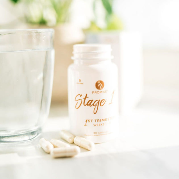 1st Trimester Prenatal Vitamins with DHA Promise Prenatal Stage 1