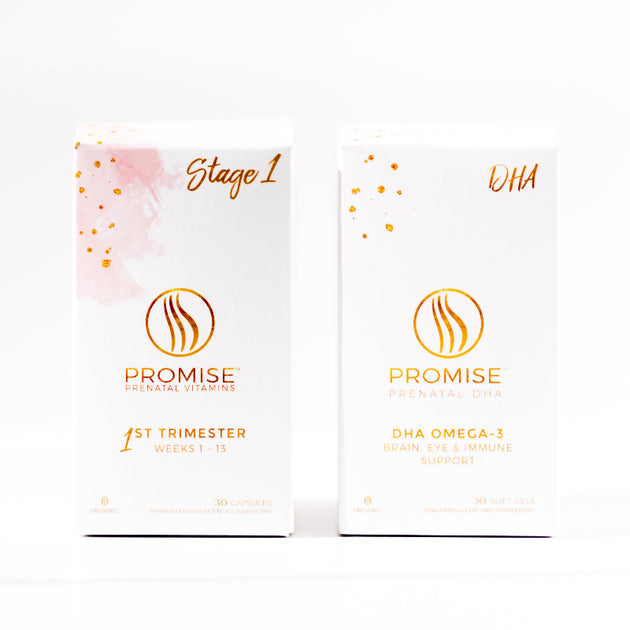 1st Trimester Prenatal Vitamins with DHA Promise Prenatal Stage 1