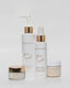 Promise skincare products including face wash, face mist, and face cream on a white background