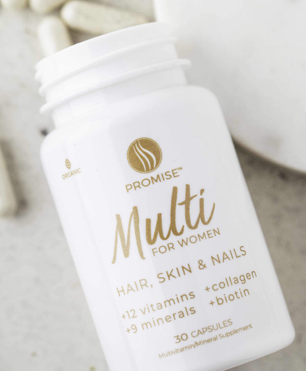 Promise Women's Multivitamin + DHA- Immunity + Energy + Skin + Hair